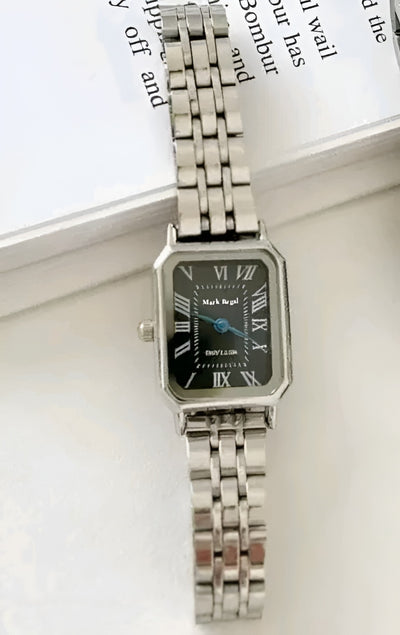 THE CLASSIC ROMAN SQUARE WATCH