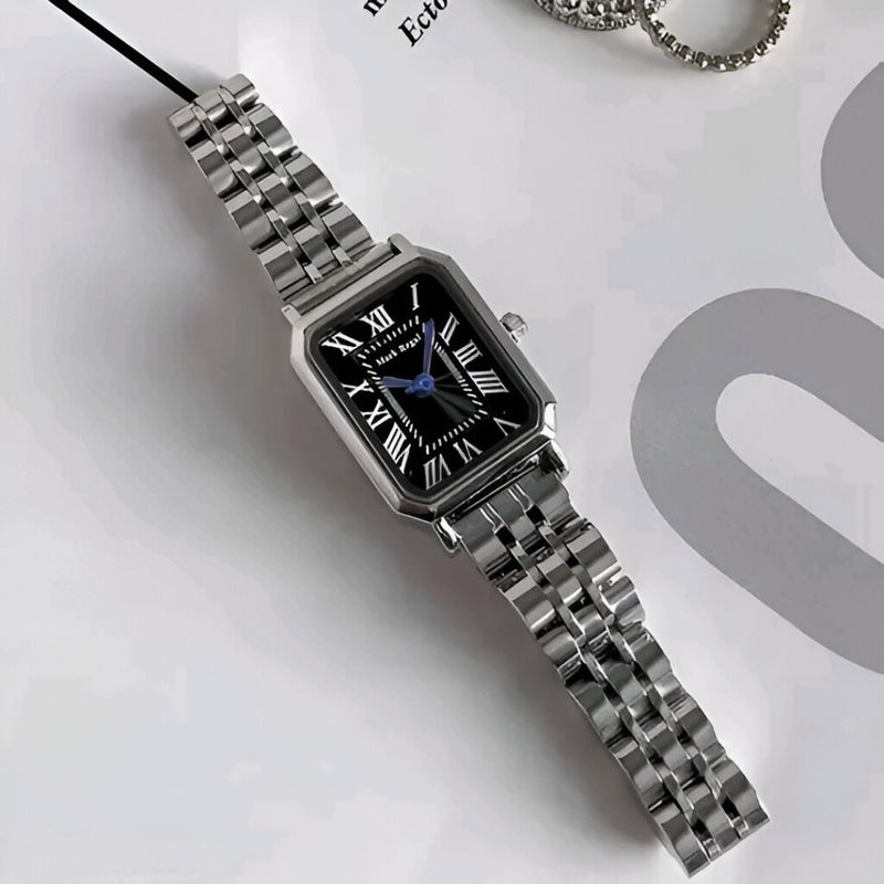 THE CLASSIC ROMAN SQUARE WATCH