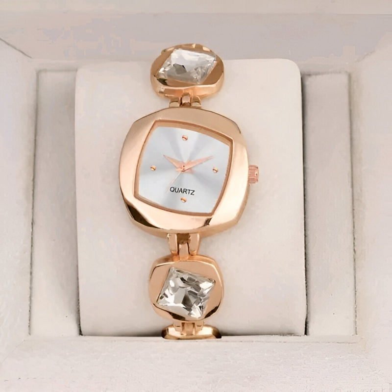 ROSE GOLD BRACELET WATCH