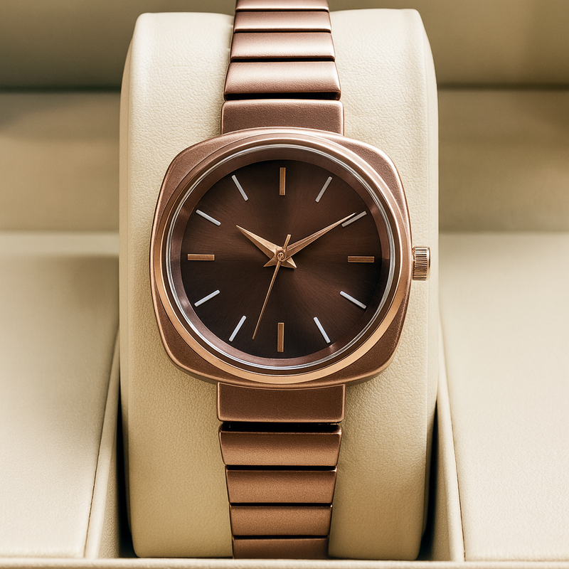 GOLDEN BROWN WOMEN WATCH