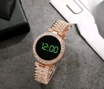 ROSE GOLD DIGITAL WATCH